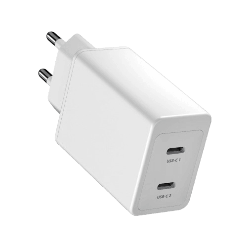 Rolio Oplader 45W - 2x USB C - Snellader - Rolio