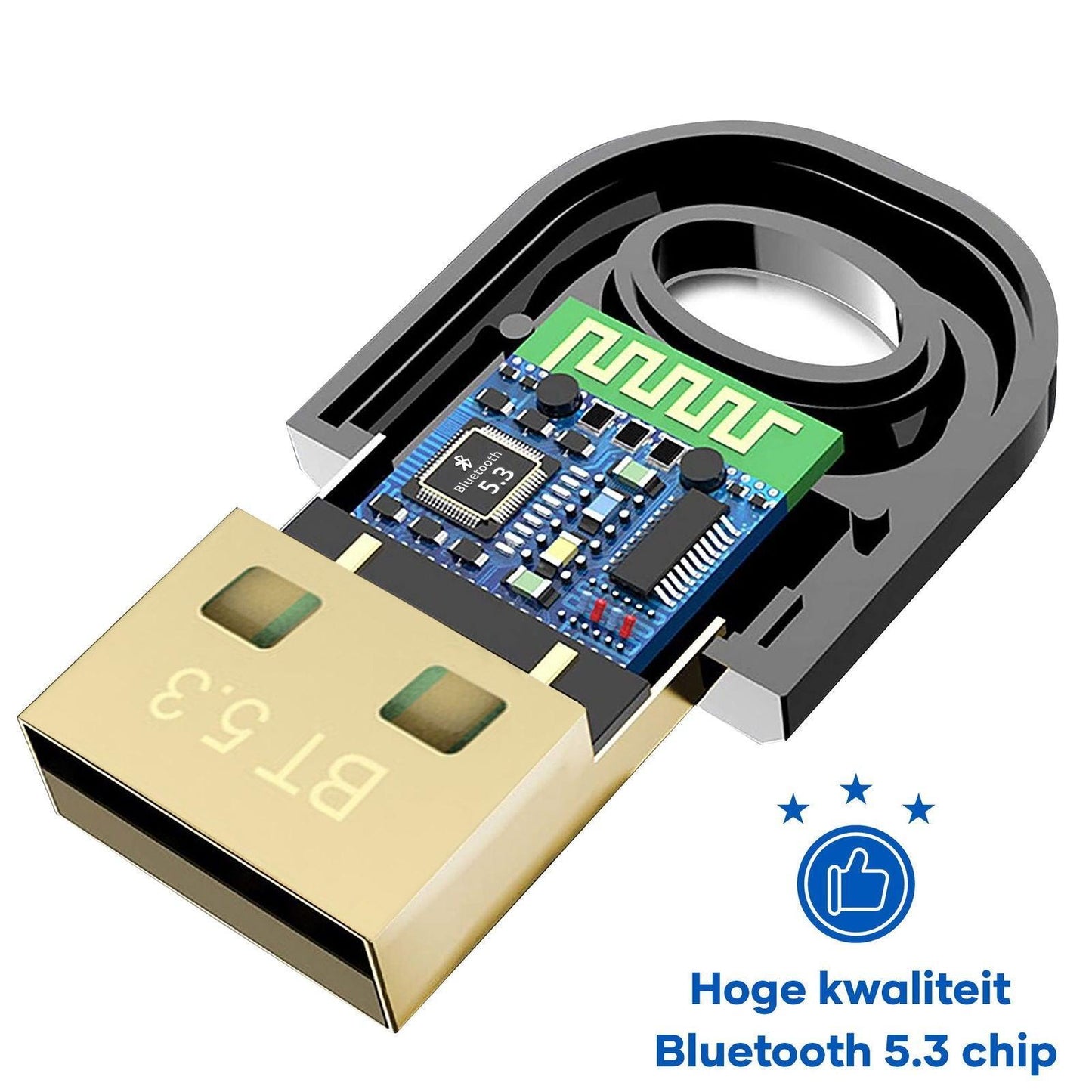 Rolio Bluetooth adapter 5.3 - 20m - Rolio