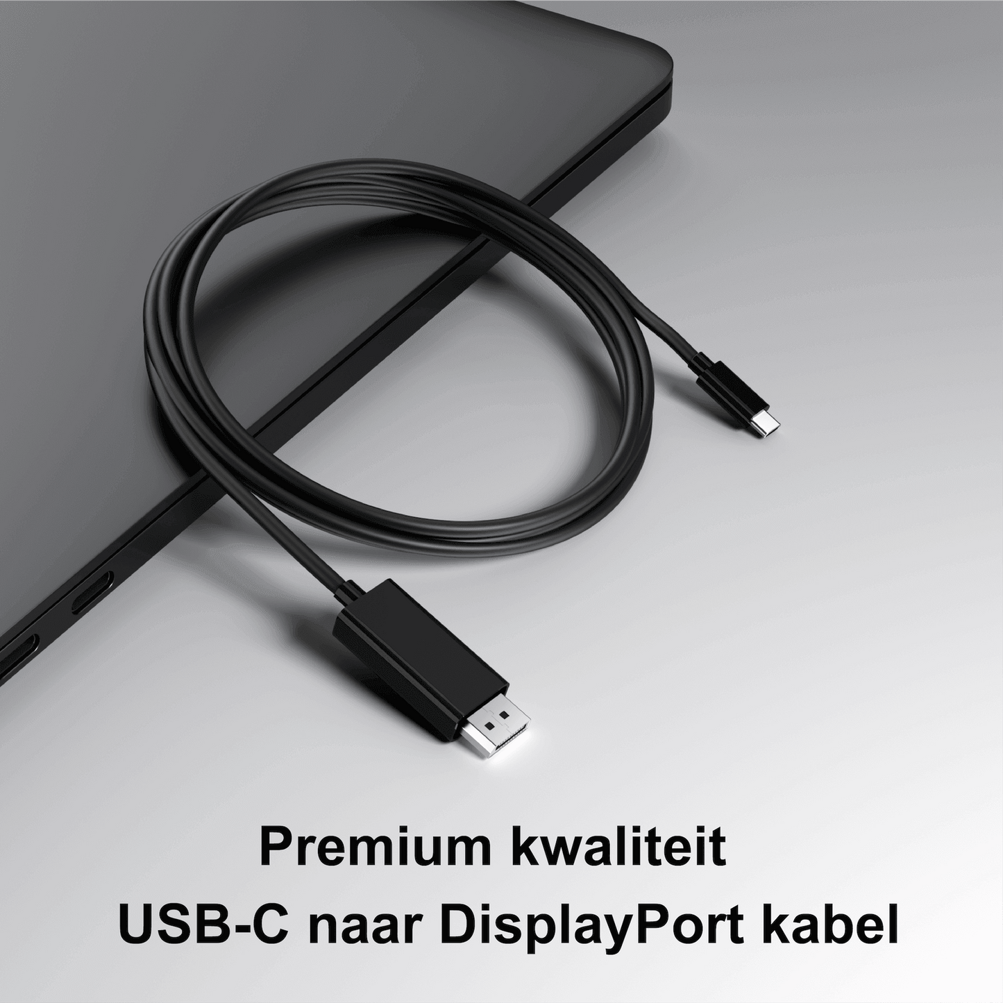 Rolio USB C naar DisplayPort kabel - 1 meter - Rolio