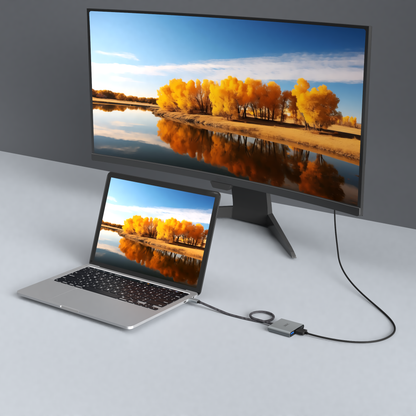 Rolio USB C to HDMI Adapter - 3 in 1 - 4K HDMI - USB 3.0 - USB-C Charging