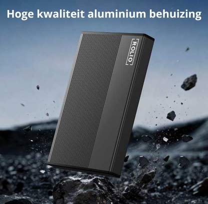 Rolio Externe Harde Schijf - Pro - USB 3.0 - USB C - 1TB Opslag - 1Gbps