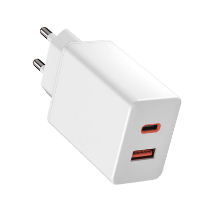 Rolio Oplader 45W - 1x USB C - 1x USB A - Snellader - Rolio
