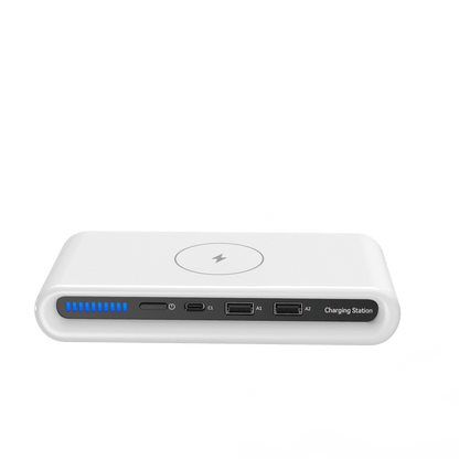 Rolio Draadloze Oplader - Oplaad Station - Bedraad & Draadloos - Snellader Qi - Universeel - Rolio