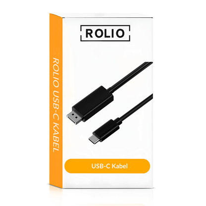 Rolio USB C naar DisplayPort kabel - 1 meter - Rolio
